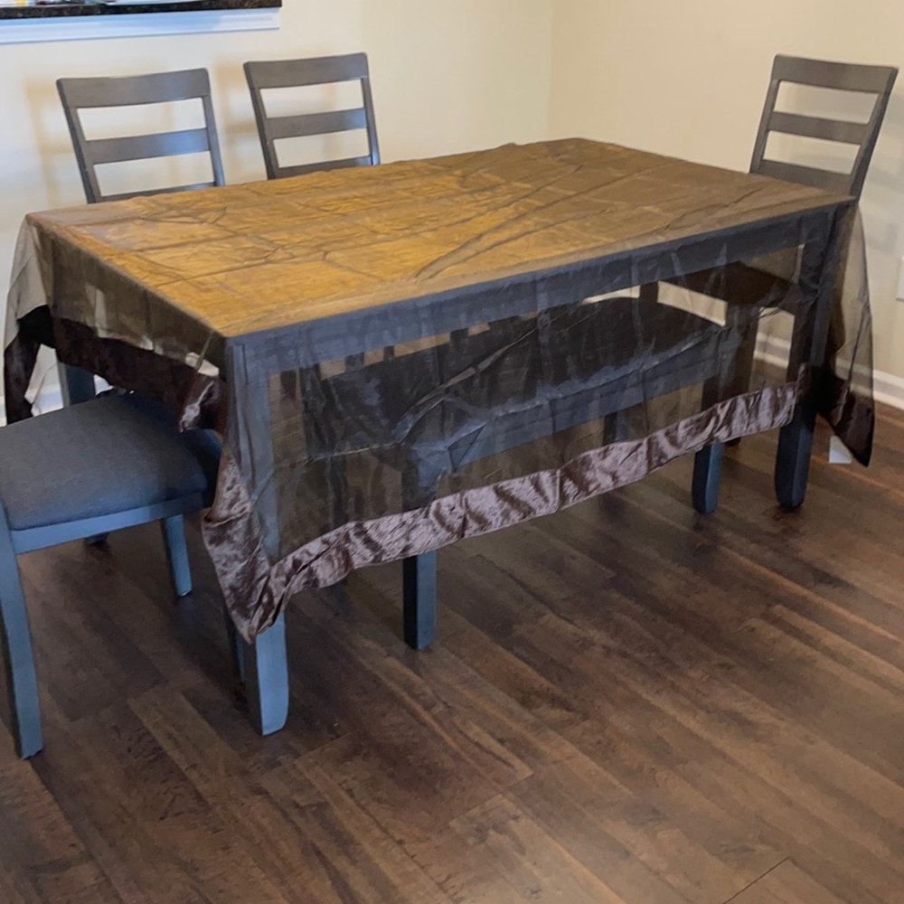Dress Your Table- Velveteen Tablecloth